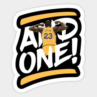 Draymond Green And One V2 Sticker